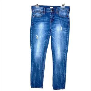 J. Crew Distressed Blue Jeans | Size 26
